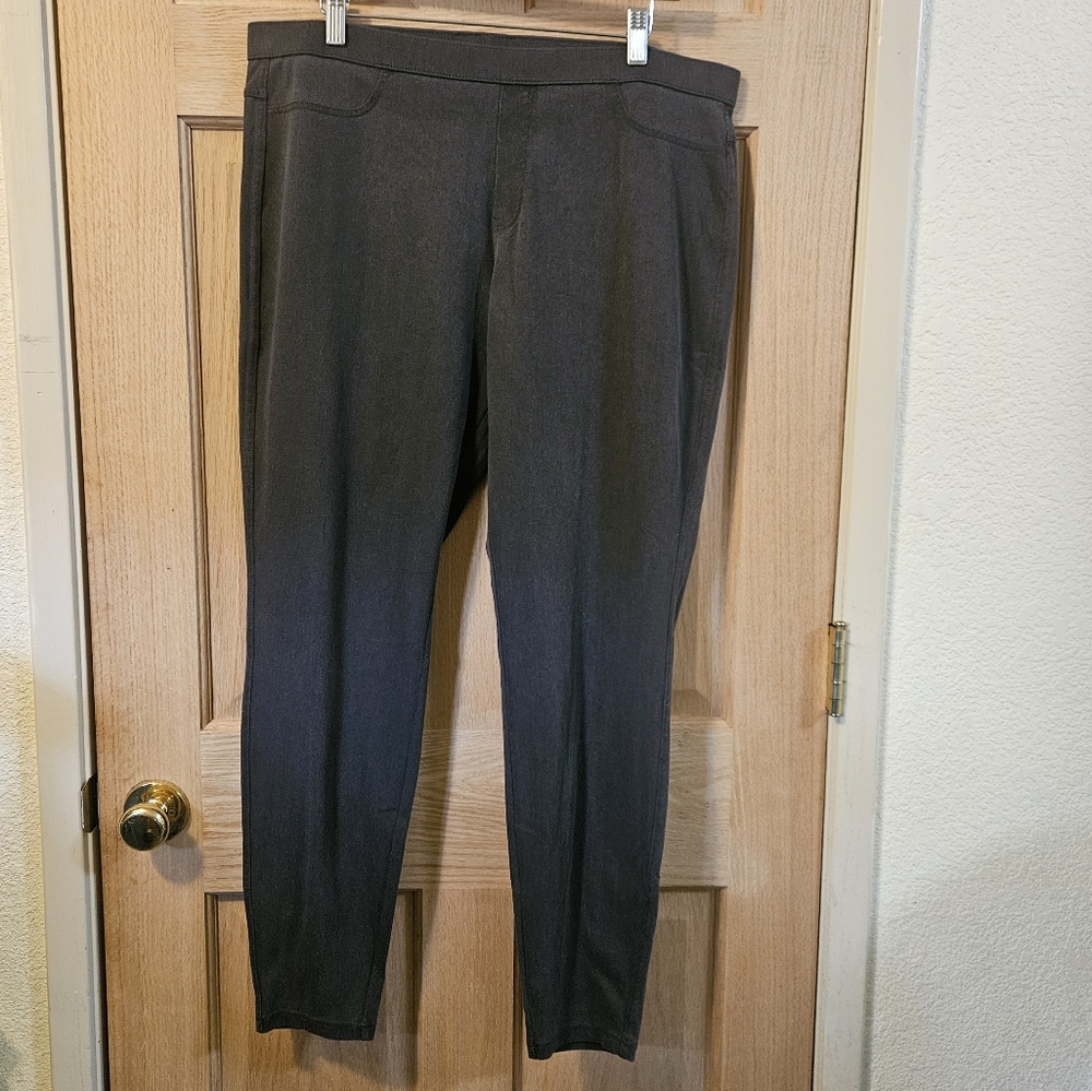 Size XL No Nonsense Women's Grey Jeggings